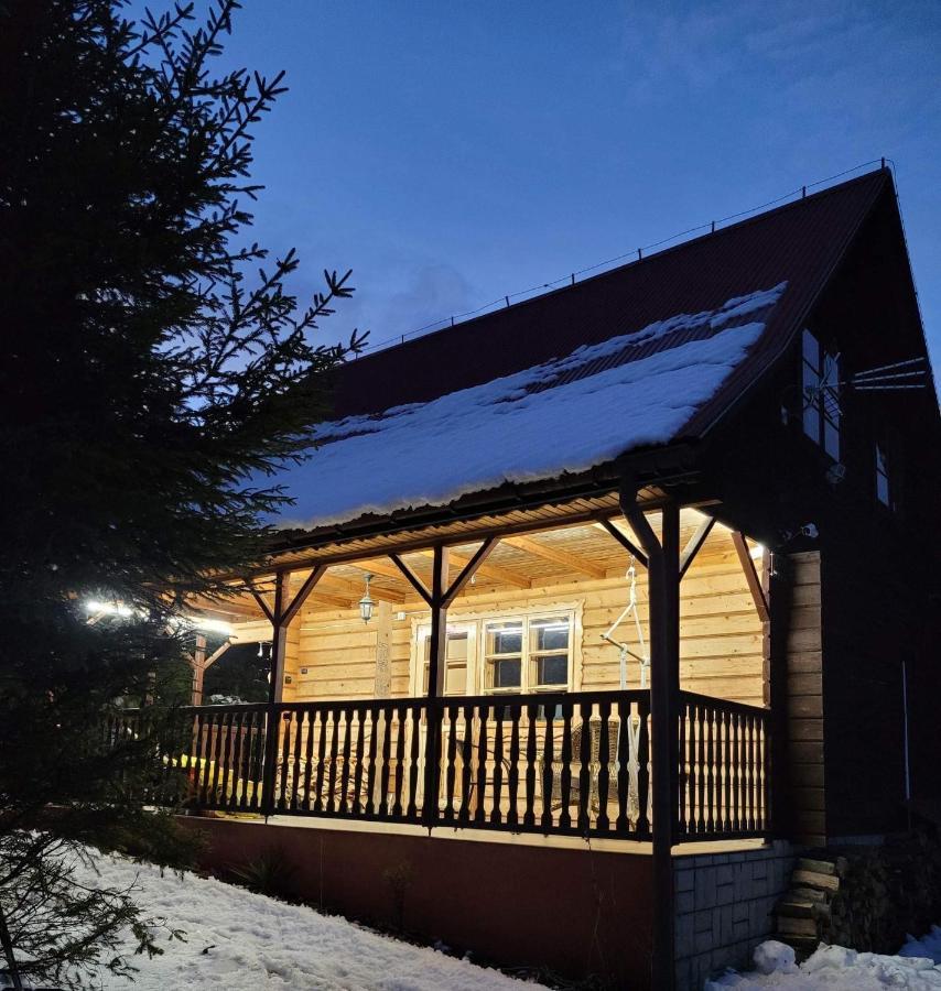 Urocza Chata Z Sauna W Bieszczadzkim Parku Krajobrazowym Bukowiec  Bagian luar foto