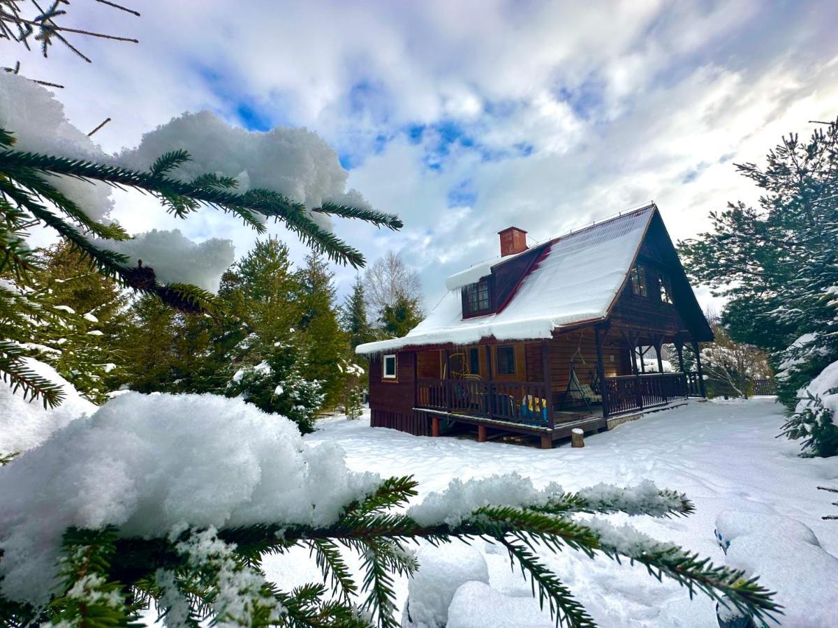 Urocza Chata Z Sauna W Bieszczadzkim Parku Krajobrazowym Bukowiec  Bagian luar foto
