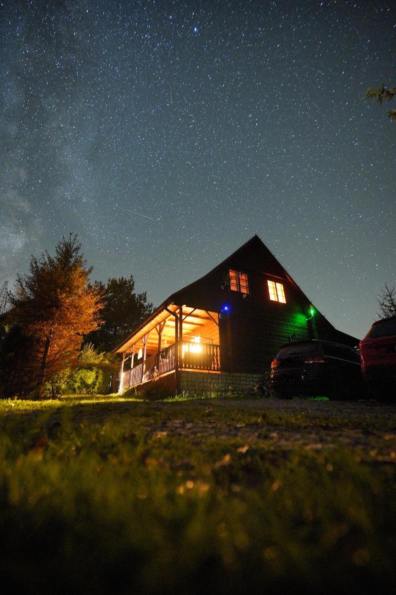 Urocza Chata Z Sauna W Bieszczadzkim Parku Krajobrazowym Bukowiec  Bagian luar foto